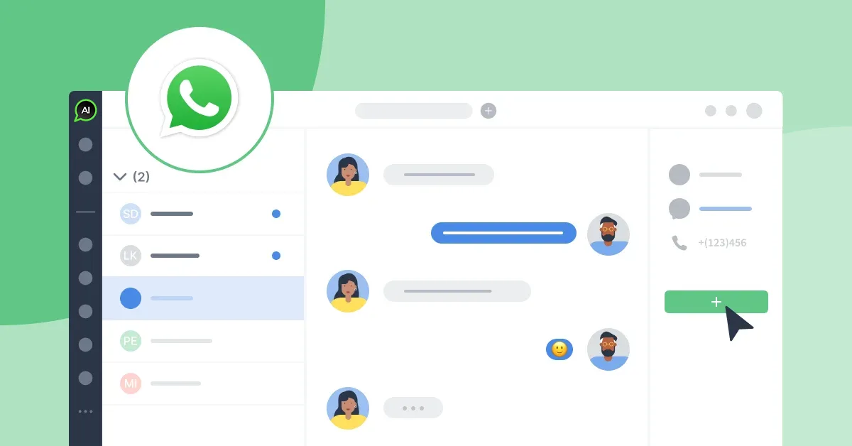 Como organizar contatos e follow-up com um CRM para WhatsApp